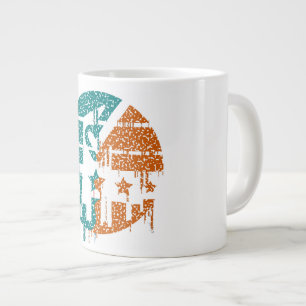 Einheit in Bewegung - Tropfen der Demokratie Jumbo-Tasse