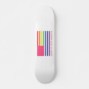 Einheit in der Liebe Amerika - Skateboard