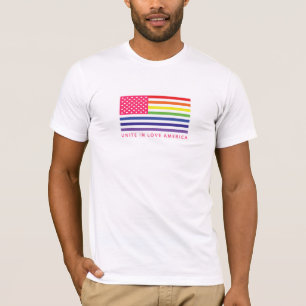 Einheit in der Liebe Amerika T-Shirt