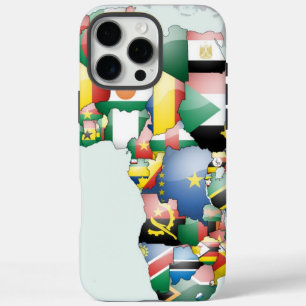 Einheit in Diversity: Afrikas Flaggen-Sammlung iPhone 16 Pro Max Hülle