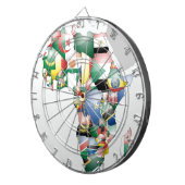 Einheit in Diversity: Afrikas Flaggen-Sammlung Dartscheibe (Vorderseite rechts)