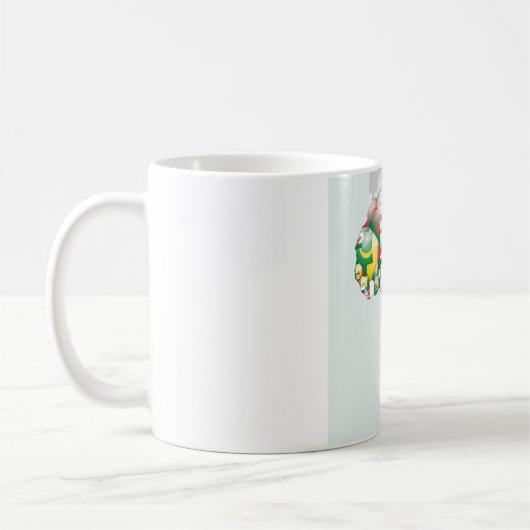 Einheit in Diversity: Afrikas Flaggen-Sammlung Kaffeetasse (Links)