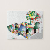 Einheit in Diversity: Afrikas Flaggen-Sammlung Puzzle (Horizontal)