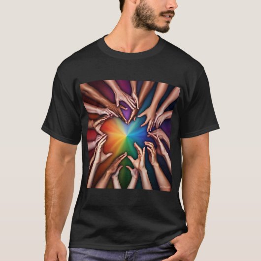 Einheit in Diversity Mens Tshirt (Vorderseite)