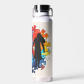 Einheit in jedem Stück Trinkflasche (Rückseite)