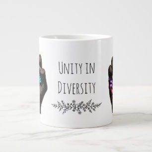 Einheit in Vielfalt Jumbo-Tasse