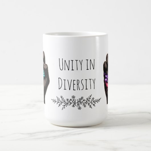 Einheit in Vielfalt Kaffeetasse (Mittel)