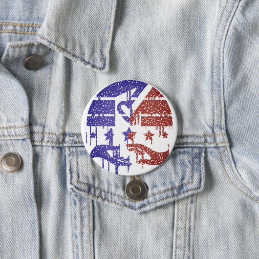 Einheit inmitten von Unterschieden Button (Beispiel)