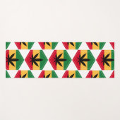 Einheit ist Frieden Yogamatte (Vorderseite (Horizontal))