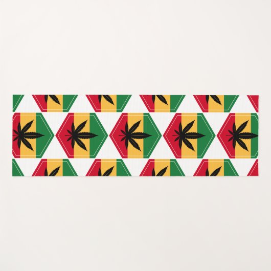 Einheit ist Frieden Yogamatte (Vorderseite (Horizontal))