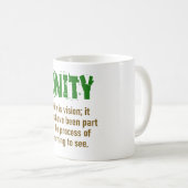 Einheit ist Vision - Einheitssatz Kaffeetasse (VorderseiteRechts)