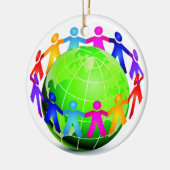 Einheit - Kinder rund um den Globus - SRF Keramikornament (Links)