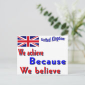 Einheit Postkarte (Stehend Vorderseite)