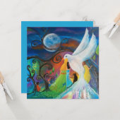 Einheit - Stärkung der Rolle der Frauen Karte (Vorderseite/Rückseite Beispiel)