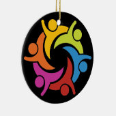 Einheit - Teamwork - SRF Keramikornament (Rechts)