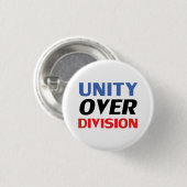 Einheit über Division - rot, weiß, blau Button (Vorne & Hinten)