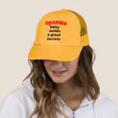 Einheit Ugandas Truckerkappe (Beispiel)