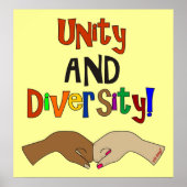 EINHEIT UND DIVERSITY POSTER (Vorne)