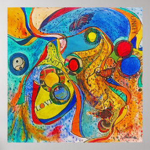 Einheit von B. Kendall Poster