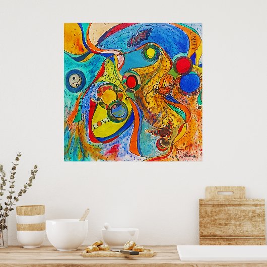 Einheit von B. Kendall Poster (Küche)