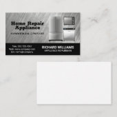 Einheitendienste | Zuhause-Reprateur Visitenkarte (Vorne/Hinten)