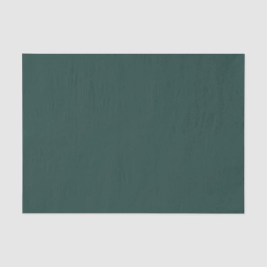 EINHEITLICH DUNKLES TEAL SEIDENPAPIER (Vorderseite)