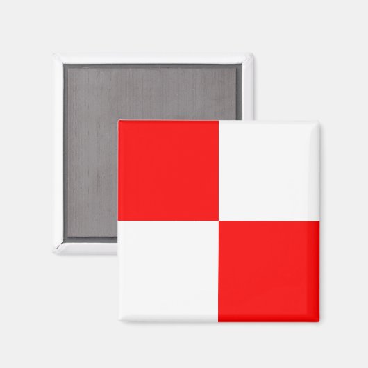 einheitlich magnet (Vorderseite/Rückseite)