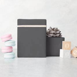 Einheitliche dunkelgraue texturierte Oberfläche Geschenkpapier