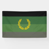 Einheitliche Militärflagge Banner (Horizontal)
