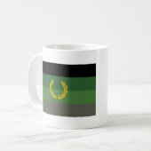 Einheitliche Militärflagge Kaffeetasse (Vorderseite Links)