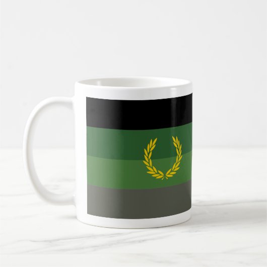 Einheitliche Militärflagge Kaffeetasse (Links)