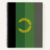 Einheitliche Militärflagge Notizblock (Vorderseite)