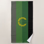Einheitliche Militärflagge Strandtuch (Vorderseite)