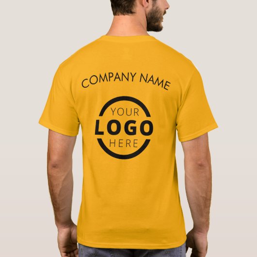 Einheitlicher Mitarbeiter für das Logo für Unterne T-Shirt (Rückseite)