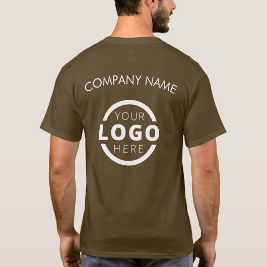 Einheitlicher Mitarbeiter für das Logo für Unterne T-Shirt (Rückseite)