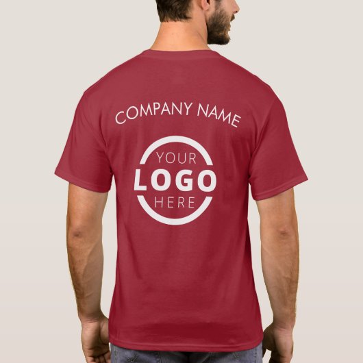 Einheitlicher Mitarbeiter für das Logo für Unterne T-Shirt (Rückseite)