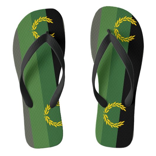 Einheitlicher Stolz Badesandalen (Fußbett)