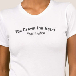 Einheitliches Hotelpersonal T-Shirt