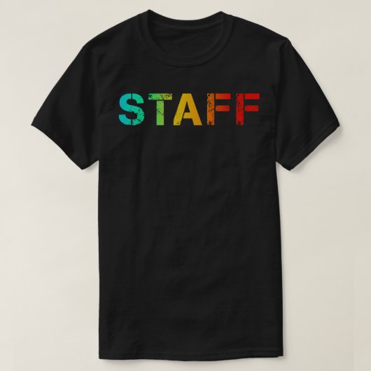 Einheitliches Office-Personal T-Shirt (Design vorne)