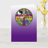 Einheits-Angelegenheiten-Symbole Karte (Gelbe Blume)