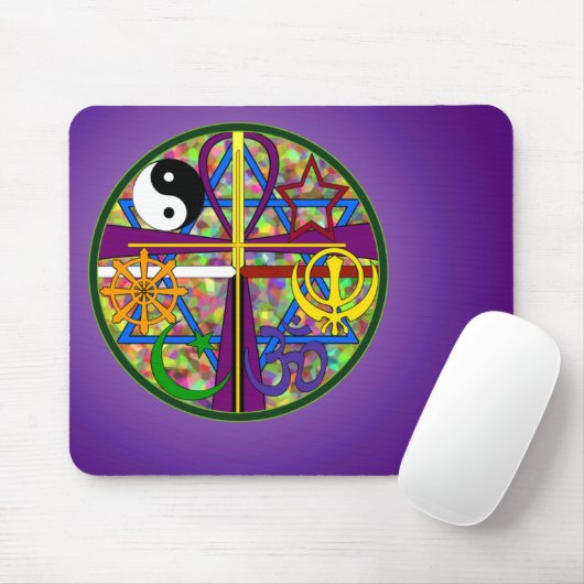 Einheits-Angelegenheiten-Symbole Mousepad (Mit Mouse)
