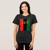Einheits-Pride-T-Shirt 1 Tri-Blend Shirt (Vorderseite voll)