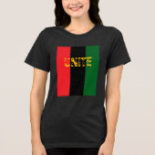 Einheits-Pride-T-Shirt 1 Tri-Blend Shirt (Vorderseite)