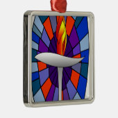 Einheits-Tempelchalice-Produkte Silbernes Ornament (Rechts)