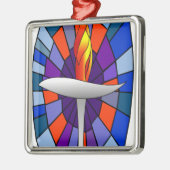 Einheits-Tempelchalice-Produkte Silbernes Ornament (Links)