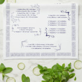 Einheits-Umwandlungs-Geschirrtuch Handtuch (Gefaltet)