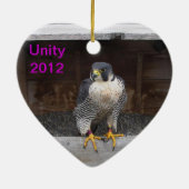 Einheits-Verzierung 2012 Keramikornament (Hinten)