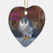 Einheits-Verzierung 2012 Keramikornament (Links)