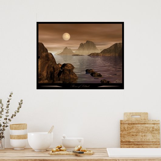 Einheitsküsten Poster (Küche)