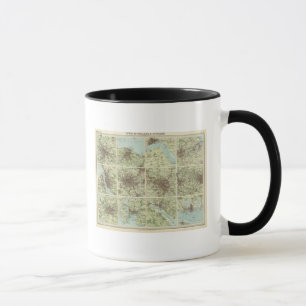 Einheitsstädte in England und Schottland Tasse